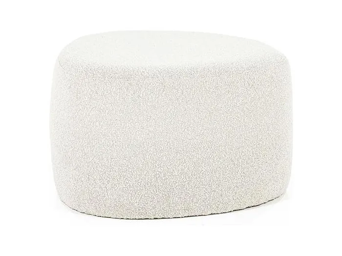 Fußhocker Liby - Beige - 70x48.5x42 cm - Klein