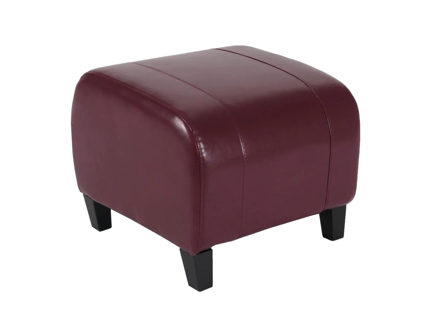 Sitzhocker Aversa, Rot