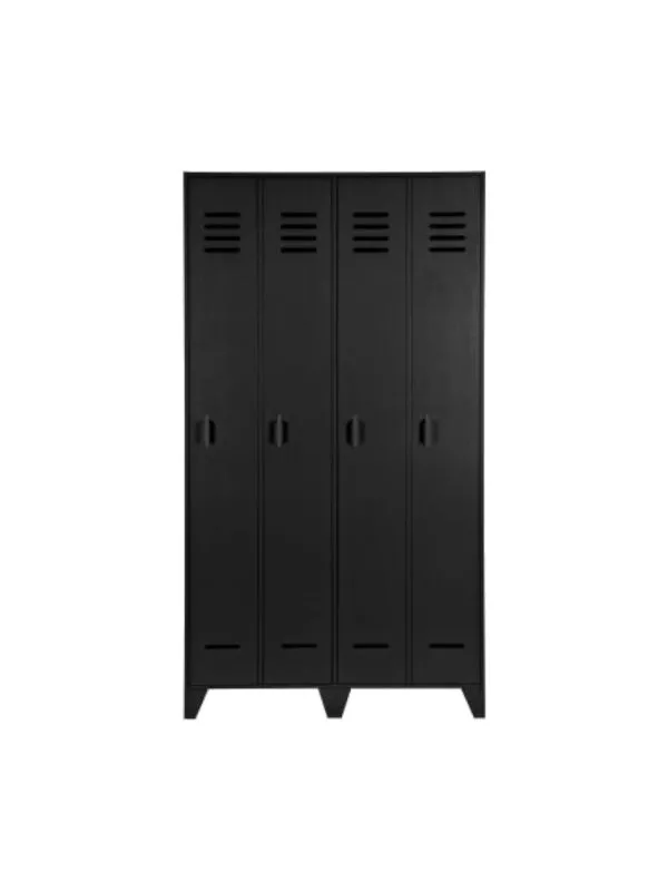 Woood Stijn Schrank 2-türig Schwarz