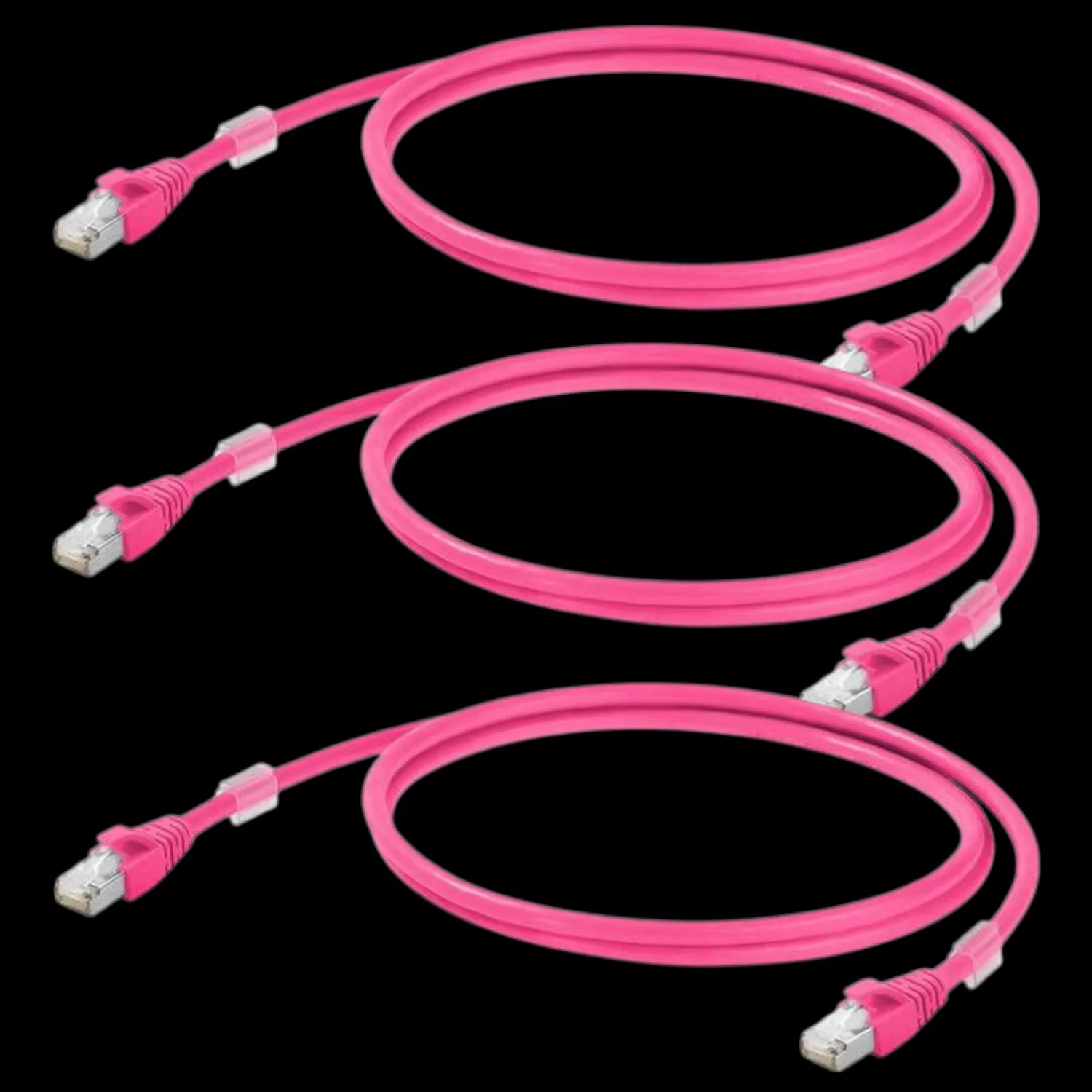 Weidmüller 1201270100 Rj45 Cat 6a S/Ftp 10.00 M Netzwerkkabel 3 Stück B-Ware