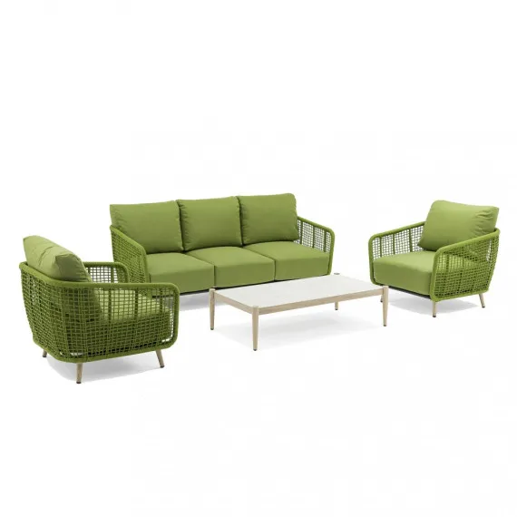 Banes Wohnzimmer-Set mit Kissen komplett