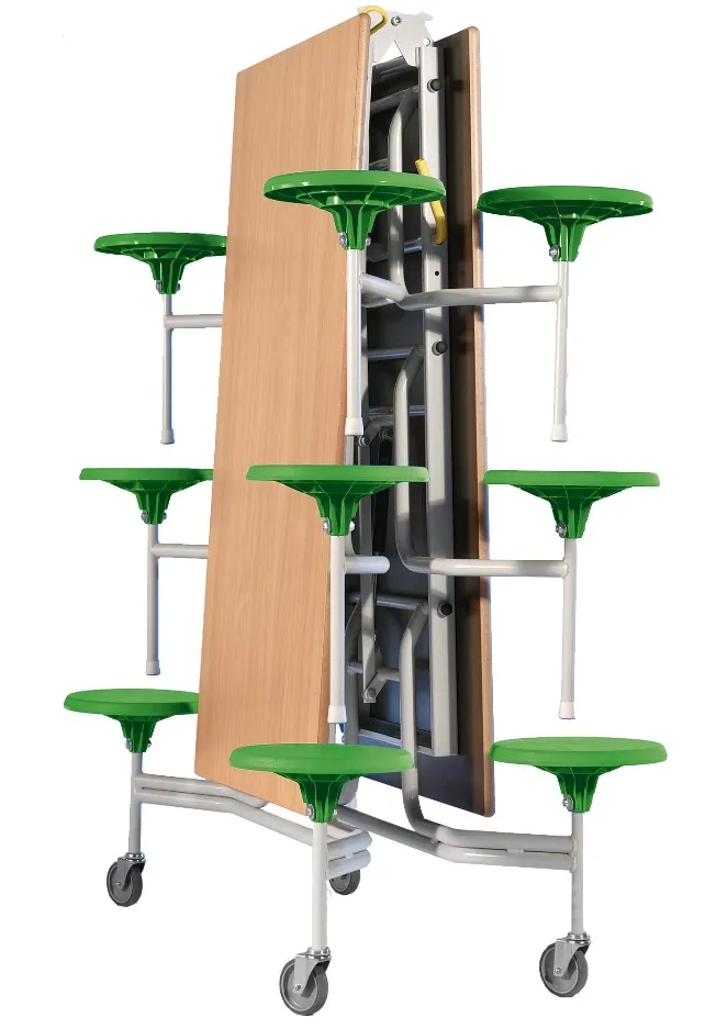 Klapptisch rechteckig "Spaceflex 2.0" mit Schichtstoffplatte