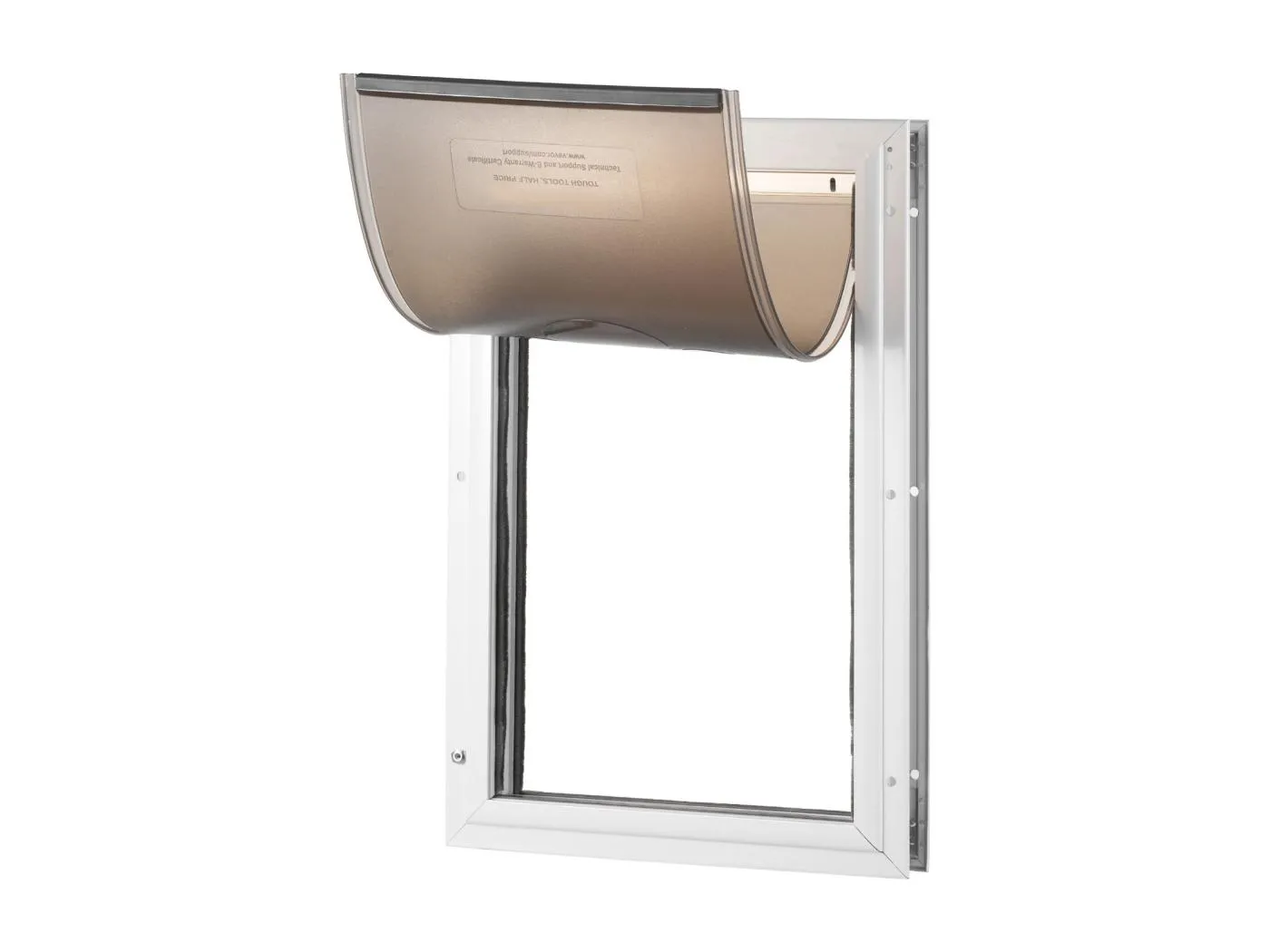 Tiertür SucceBuy, Haustiertür, XL, mit Schloss und Magnetischem Riegel, Aluminiumrahmen