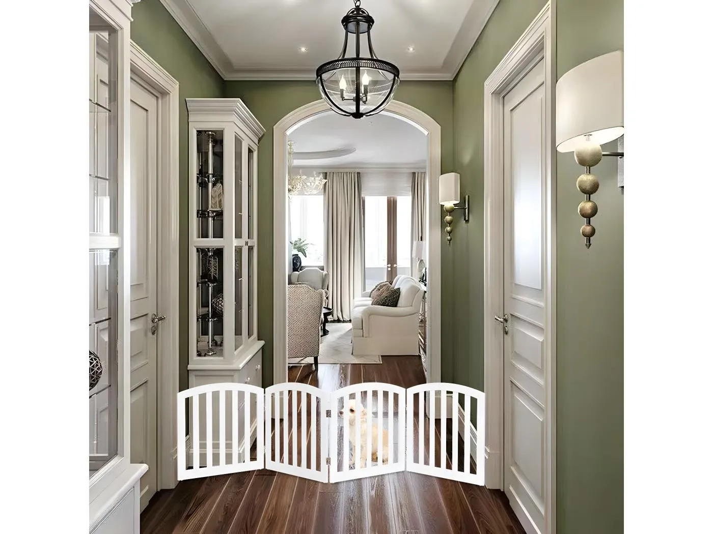 4-teiliges Absperrgitter Schutzgitter TI88210