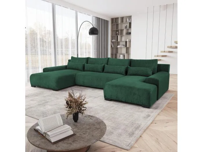 WOHNLANDSCHAFT Benny U grün