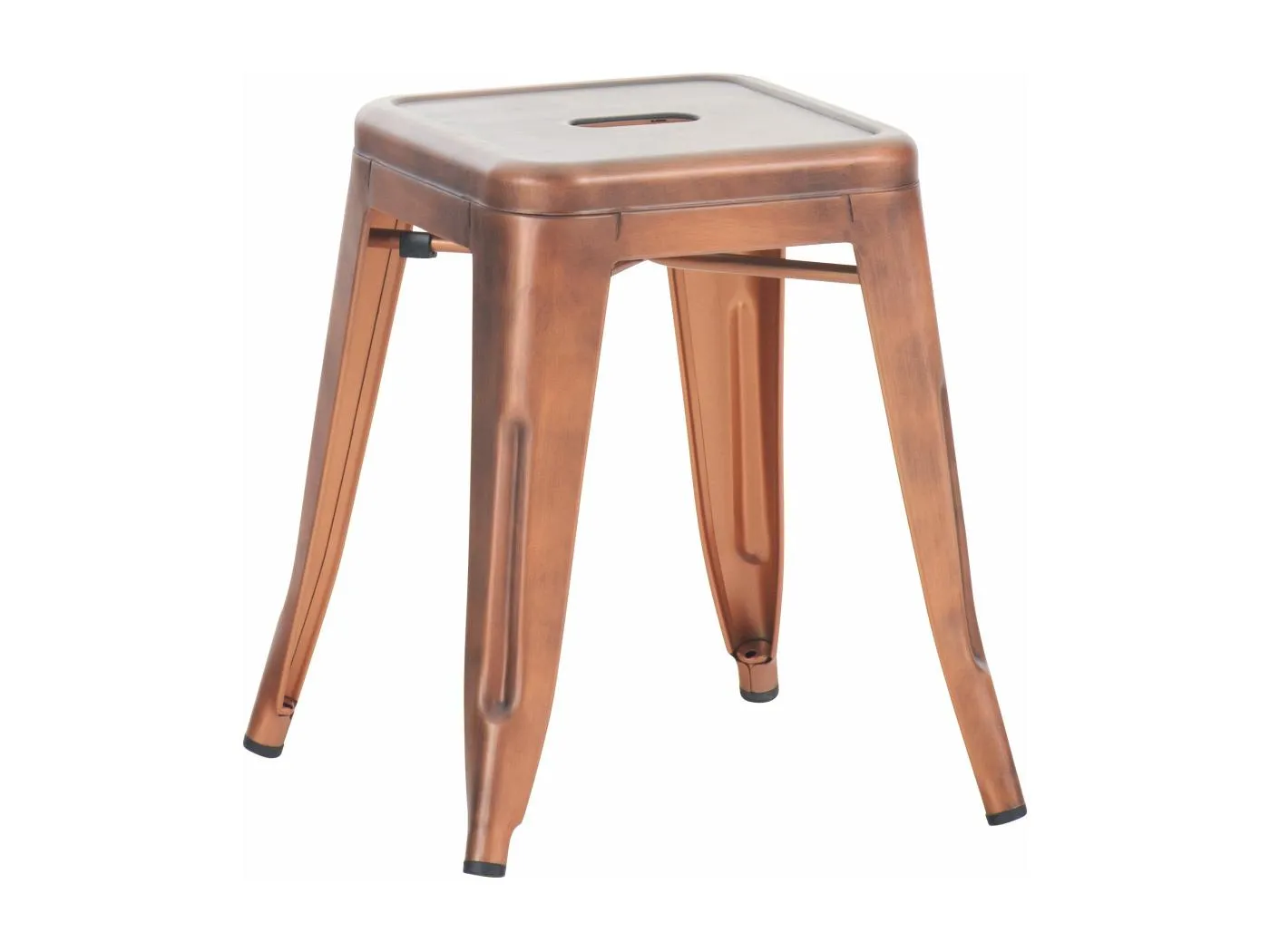 Sitzhocker - Metall - kupfer - Armin