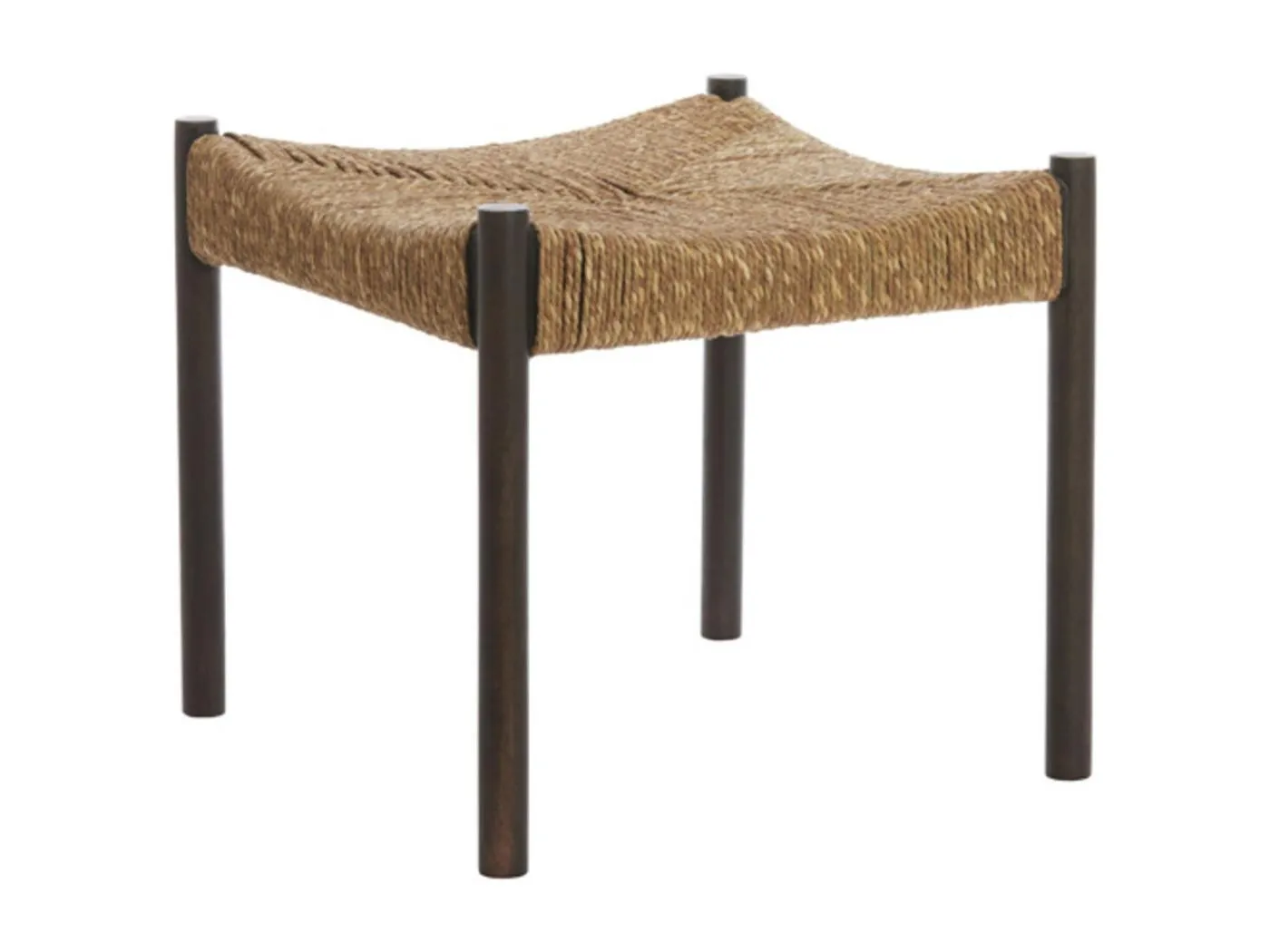 DELIS Hocker - Ø44x40cm - Braun