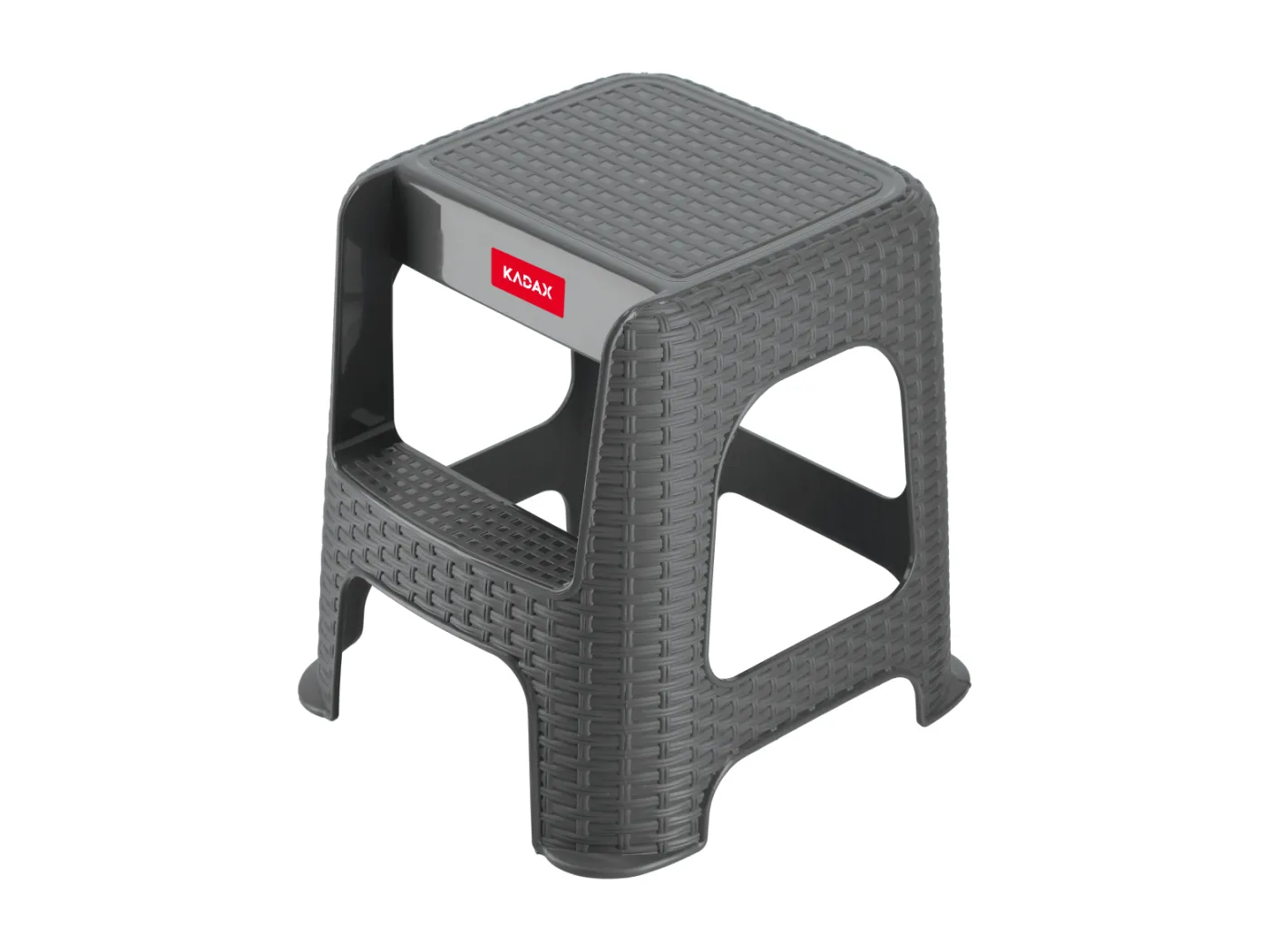 KADAX Hocker, Küchenhocker, Leiter, massiv, rutschfest, mit Tritt, 160 kg