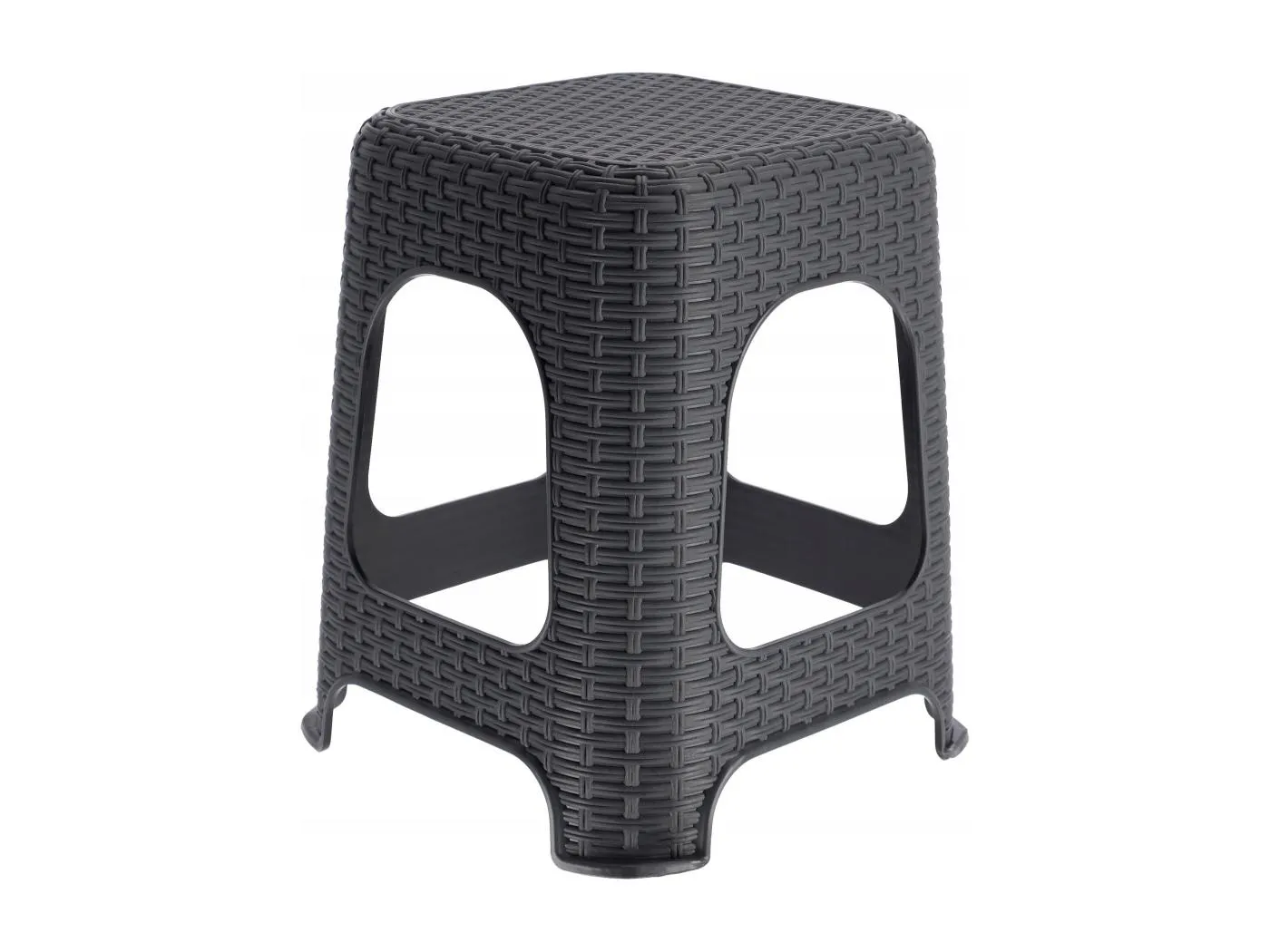 KADAX Hocker Küchenhocker Stuhl Anthrazit 120kg