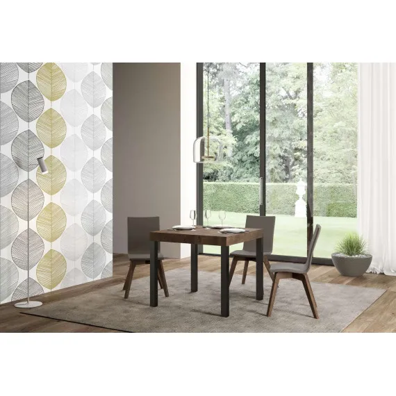 Ausziehbarer quadratischer Tisch Everyday bis 246 cm von Itamoby