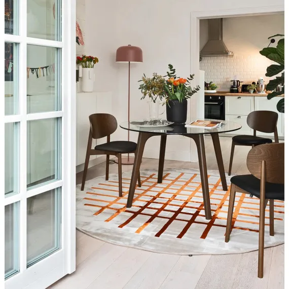 Tisch Pod 120 rund mit Holzgestell Connubia