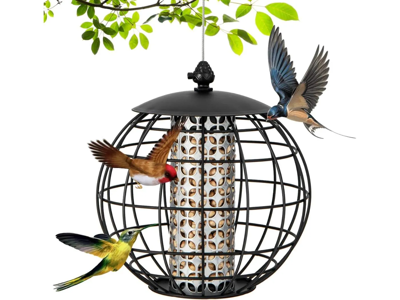 Vogelfutterhaus zum Aufhängen