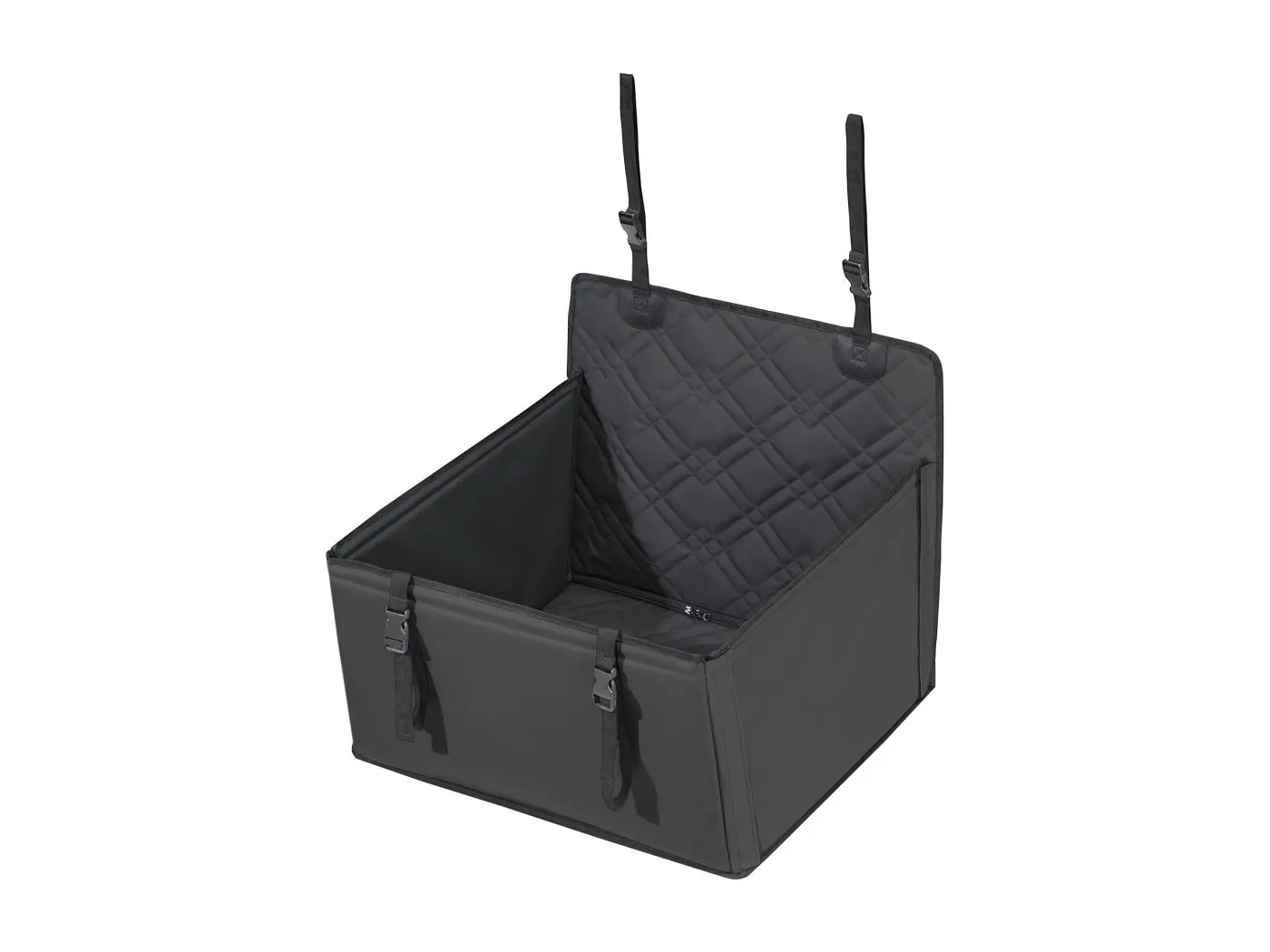 Hunde-Autositzerhöhung SucceBuy, Größe S/M/L (bis 18 kg), Farbe Schwarz