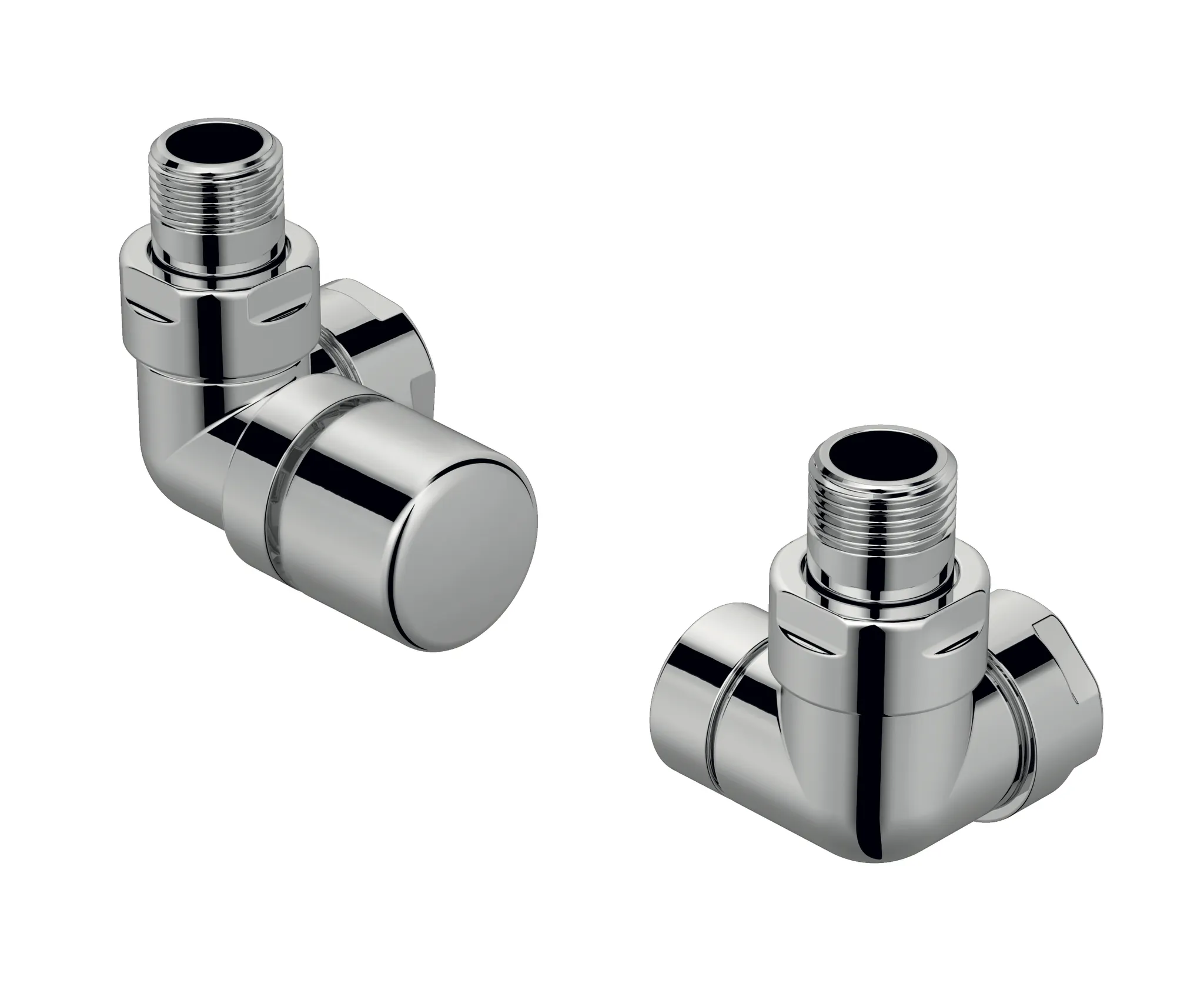 Zubehör Ventilkörper Set F M30x1,5, Winkeleckform links, weiß